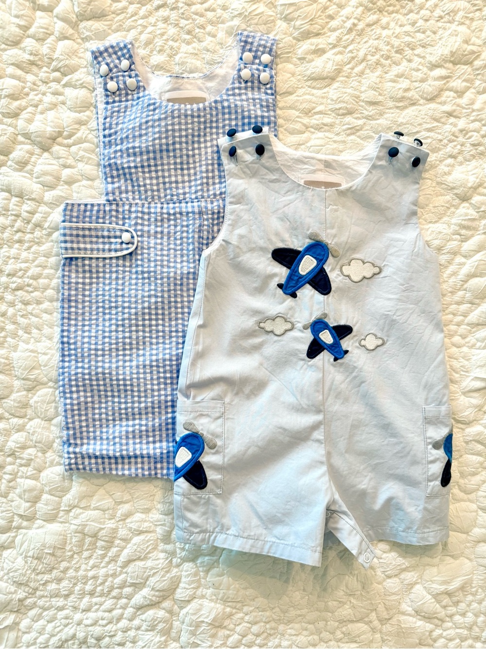 Set of 2 Lil Cactus overalls